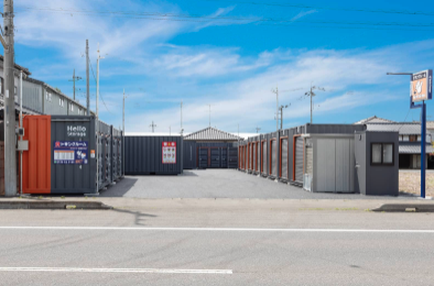 ハローストレージ結城四ツ京｜屋外型トランクルーム